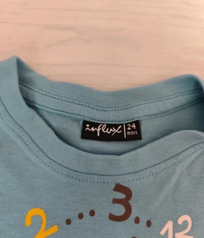 T-shirt de manga longa com estampa de animais 🐾 Tamanho 24 meses 🐾 Influx – photo 6